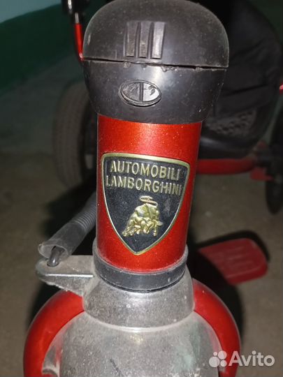 Детский велосипед-коляска Lamborghini