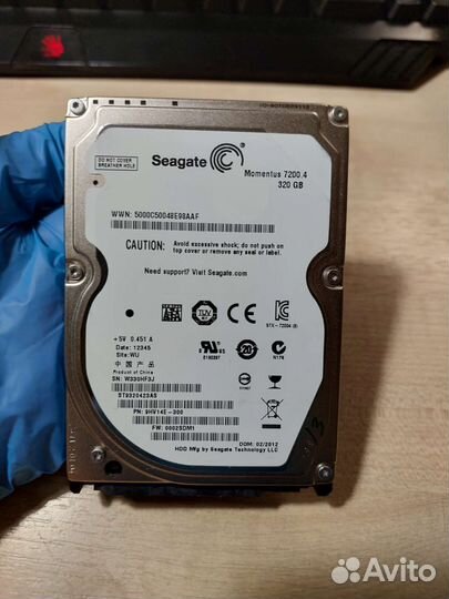 Жёсткий диск Seagate 2,5