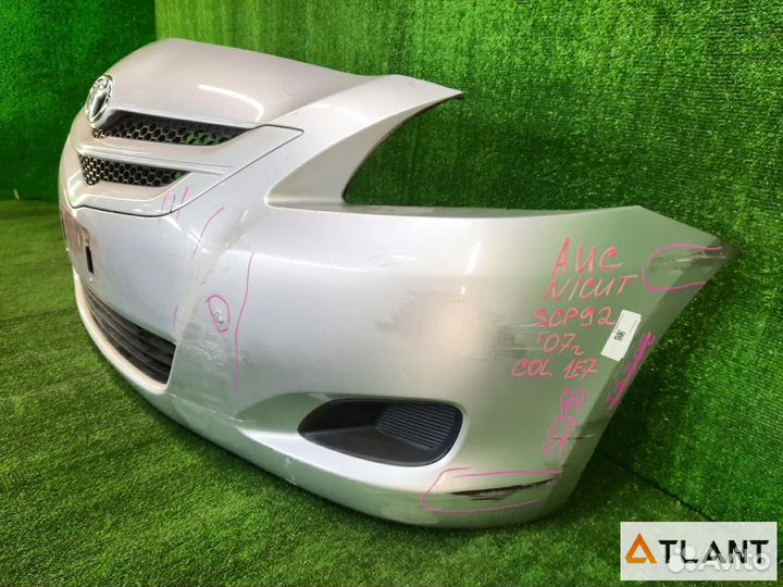 Бампер передний toyota belta