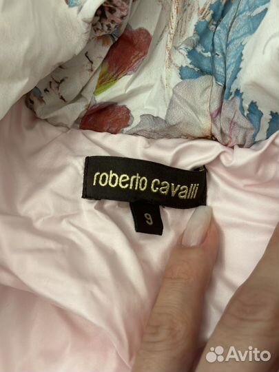 Roberto cavalli куртка детская 76-86 оригинал