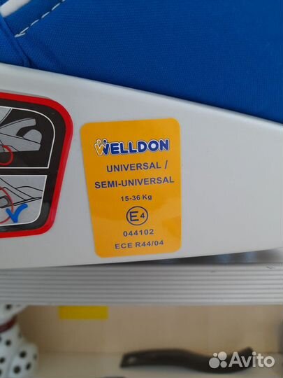 Новое Автокресло Babyton Comfort Fix Blue