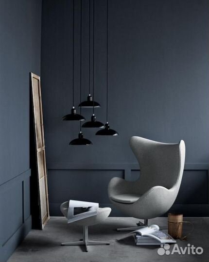 Кресло Beon Egg (Arne Jacobsen Style) A219 белое