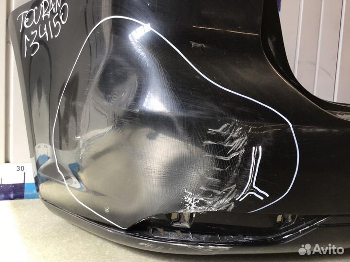 Бампер задний VW Touran 2010-2016