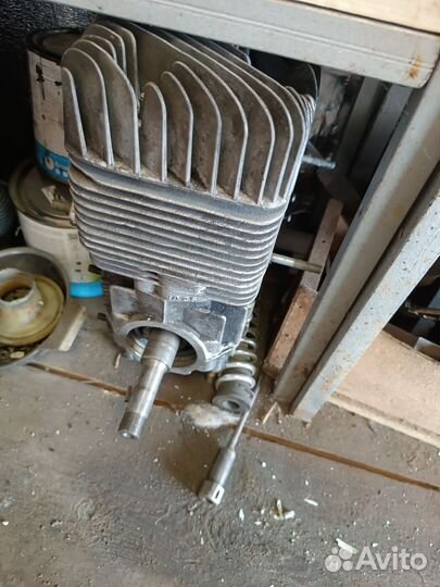 Двигатель и зажигание на буран