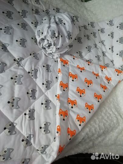 Новый комплект в кроватку