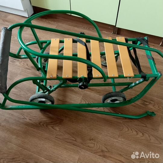 Санки на колесах