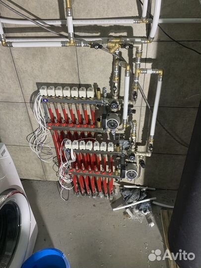 Монтаж систем отопления\водоснабжения\в частный до