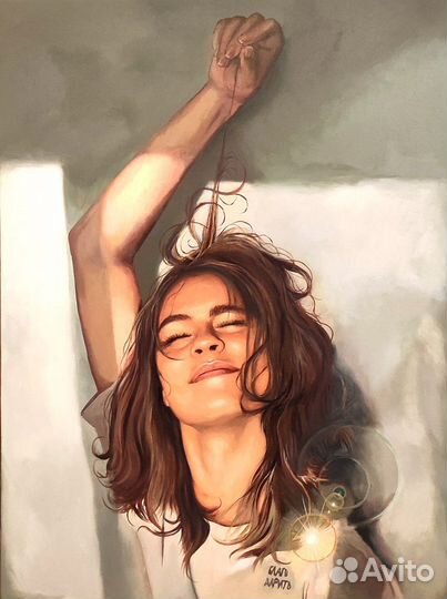 Портреты по фото маслом на холсте