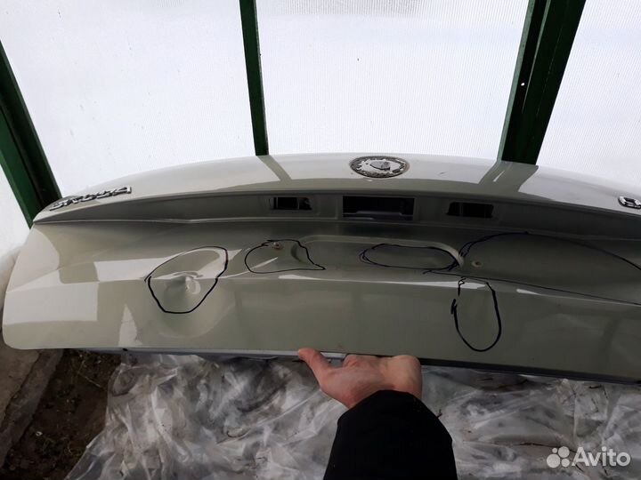 Крышка багажника Skoda Octavia А7