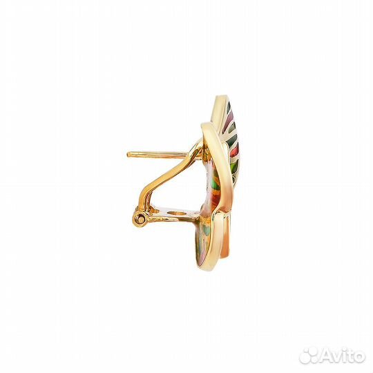 Серьги золотые