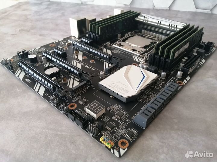 Комплект Xeon E5-2697v3 + X99 Jingsha + 16gb