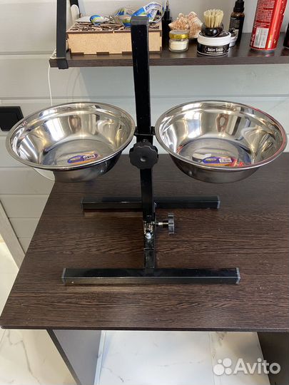 Стойка с мисками 24см для житвотных