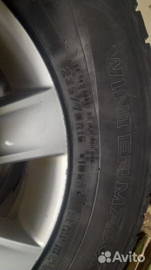 Колеса Volkswagen multivan Зимние 235/70 R 16 - 4