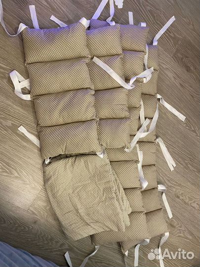 Бортики в детскую кроватку