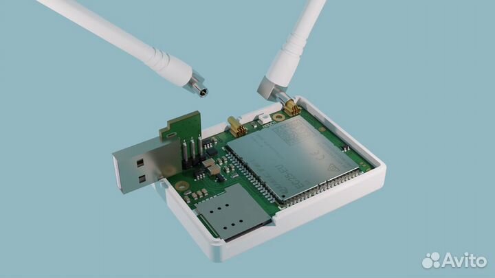 Комплект для интернета. 4G Модем + Роутер ZBT