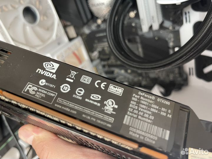 Видеокарта gtx 260 msi