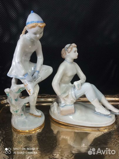 Фарфоровые статуэтки лфз