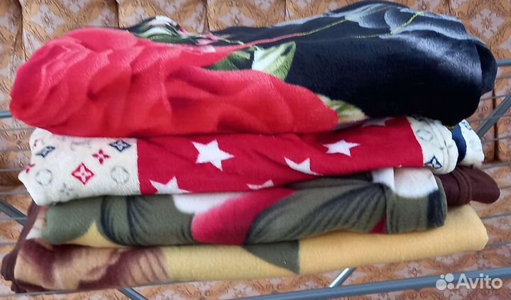 8 Пледы и Покрывало Новые Флис Качественные тТорг