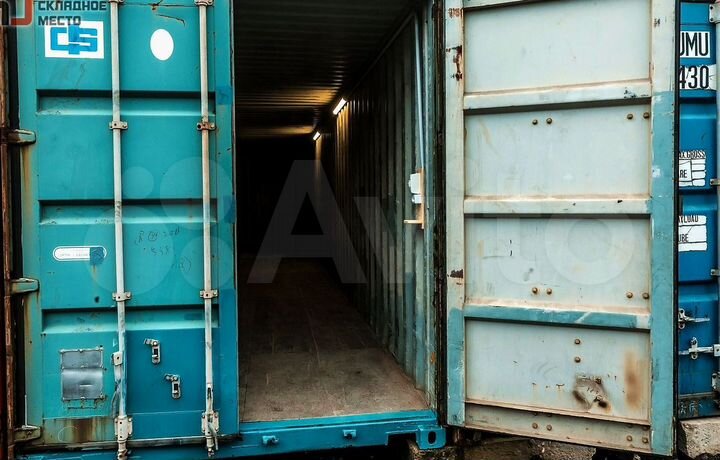 Аренда контейнера под склад 30м²
