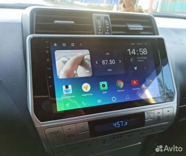 Магнитола T'eyes TLC Prado 150Рест