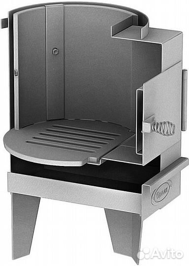 Топка для водогрейной колонки Ермак квл чугун