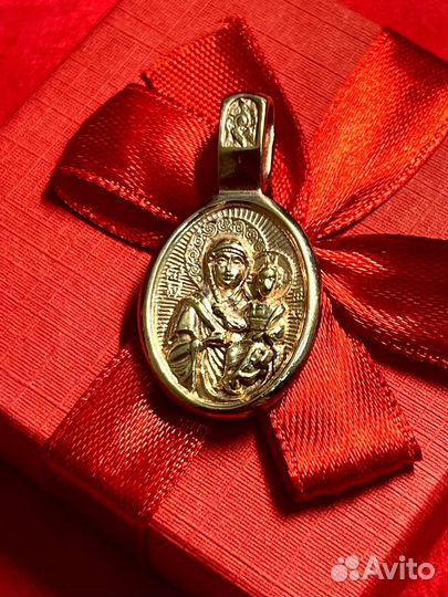 Серебряная подвеска с иконами \925\ т22952