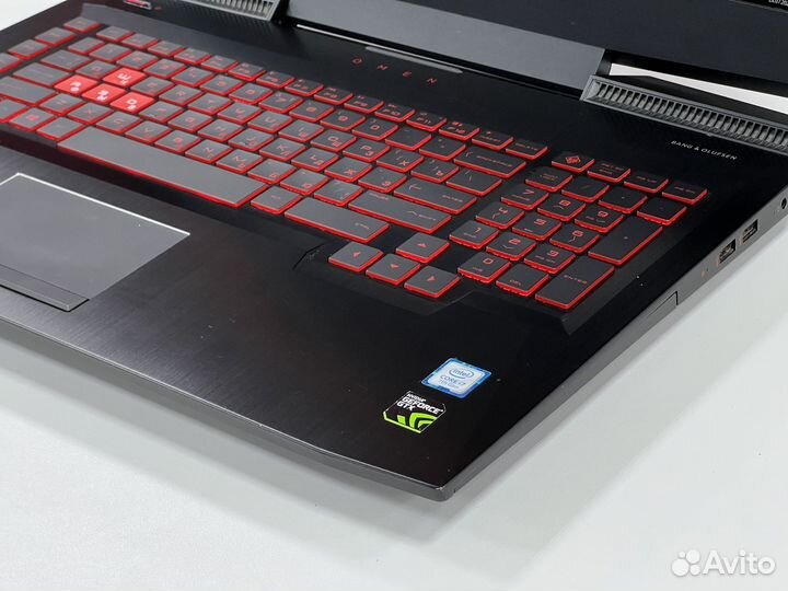 Игровой HP Omen 17.3“ Core i7 GTX1050 4G 16G озу