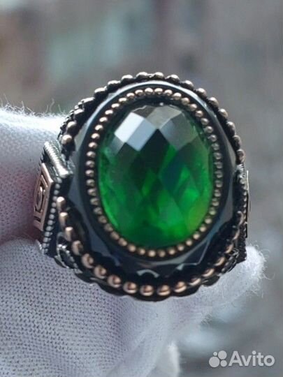 Мужской перстень серебро