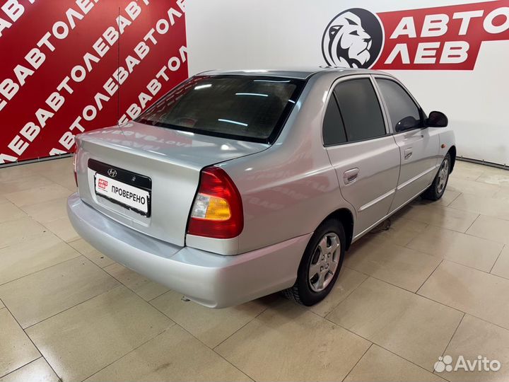 Hyundai Accent 1.5 AT, 2007, 183 015 км