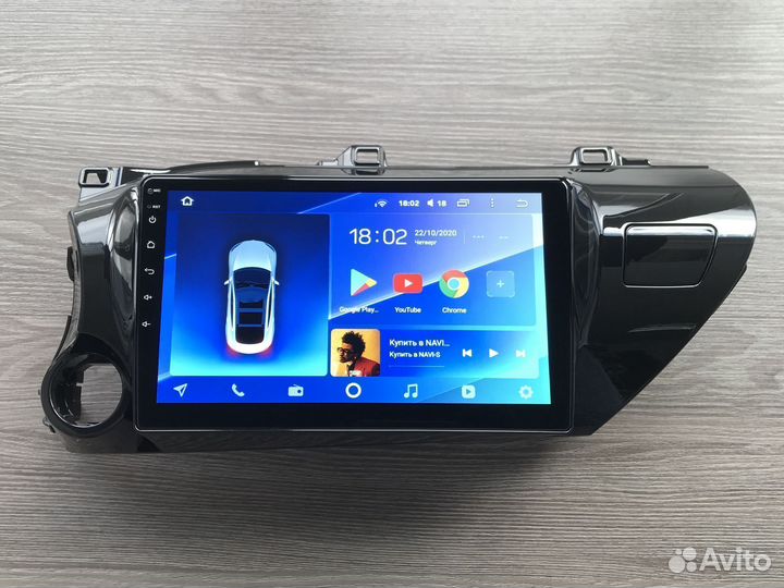 Магнитола Toyota Hilux Teyes CC2L plus