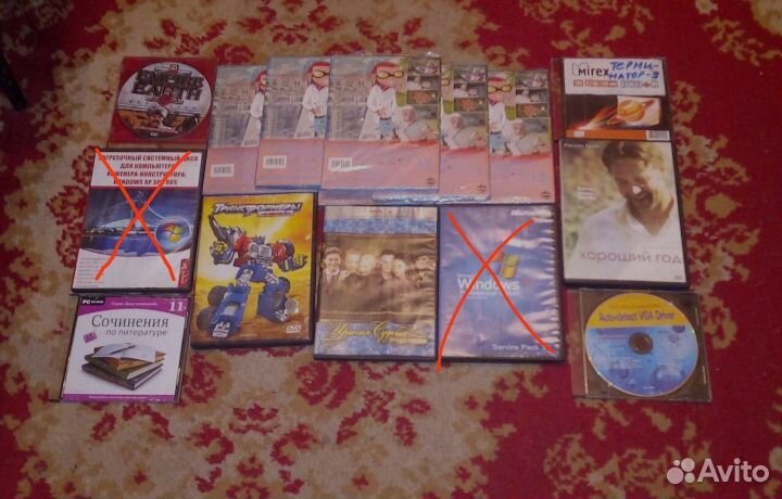 Диски DVD мультики, игры,фильмы