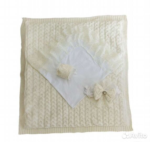 Конверт на выписку зимний вязаный