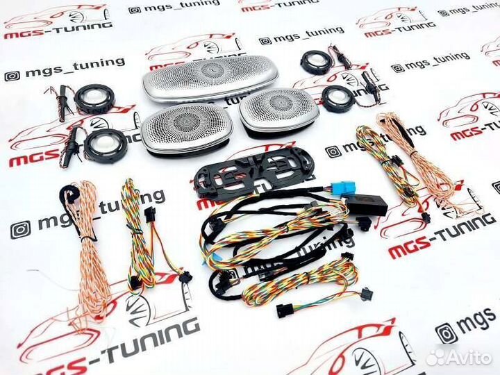 Burmester потолочные задние Mercedes C-class W205