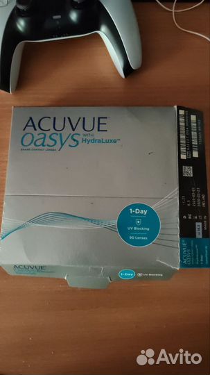 Линзы контактные acuvue oasys 1 day -1. 25