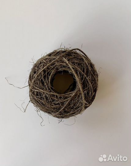 Конопляная пряжа ручного прядения, 100 хэмп