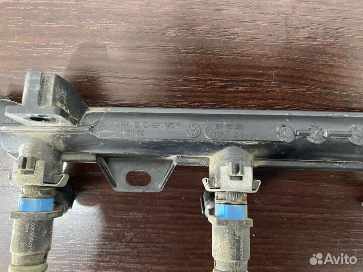 Топливная рампа Volkswagen Polo 5 Оригинал