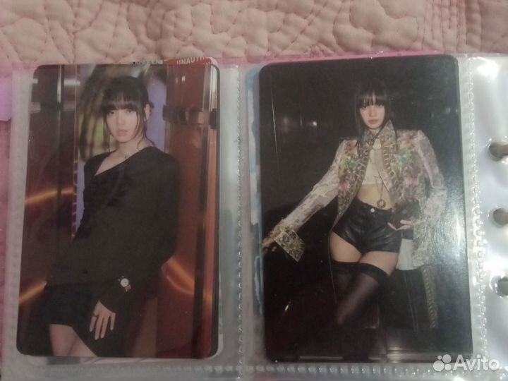 Карты blackpink лиса (ломо)