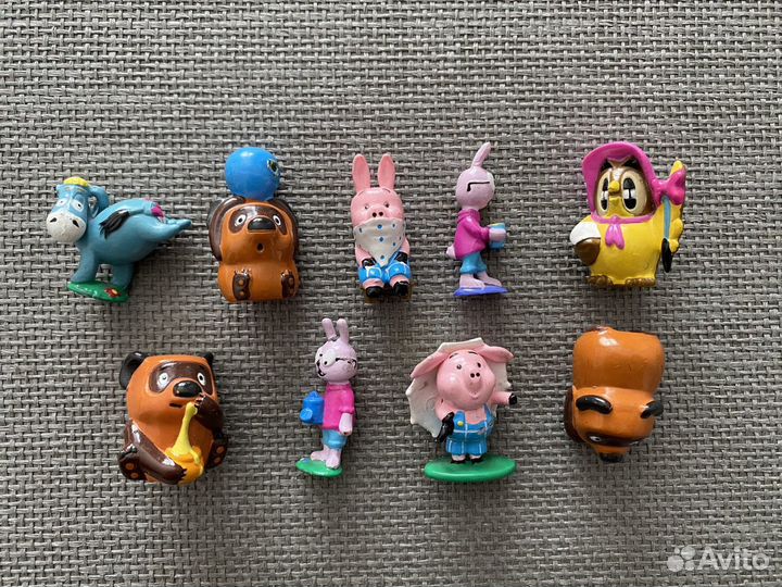 Петрушка, Ландрин, киндер - серия Винни Пух