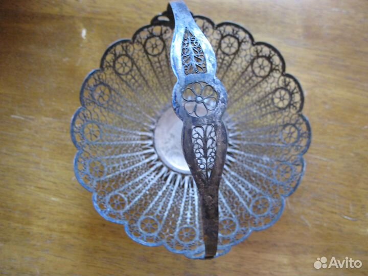 Ваза мельхиоровая