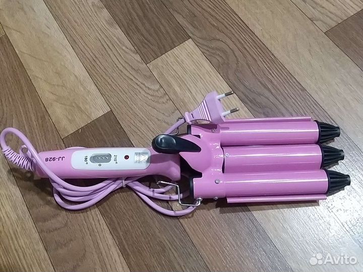 Плойка тройная для волос