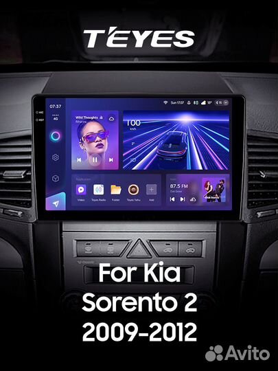Магнитола Teyes CC3 2K 4/64 Kia Sorento