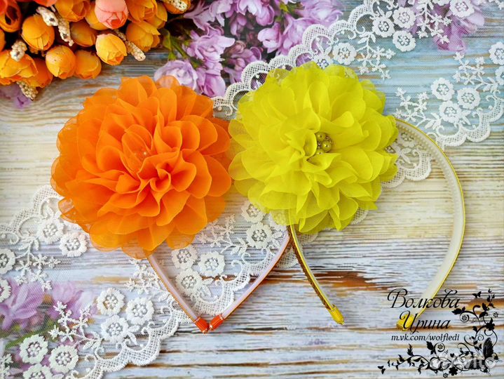 Обручи ободки для волос