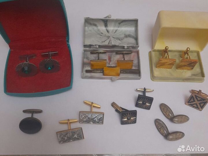 Запонки винтажные СССР