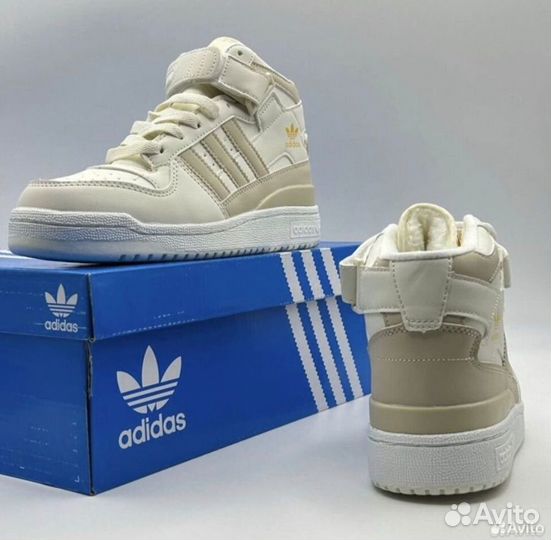 Кроссовки зимние женские adidas forum