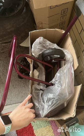 Санки новые с колёсами Nika тимка 6 универсал