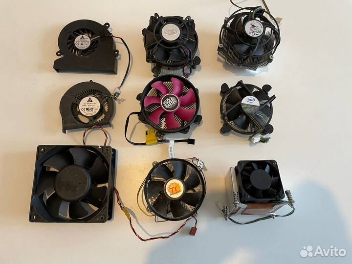 Кулеры, вентиляторы, охлаждение, радиаторы