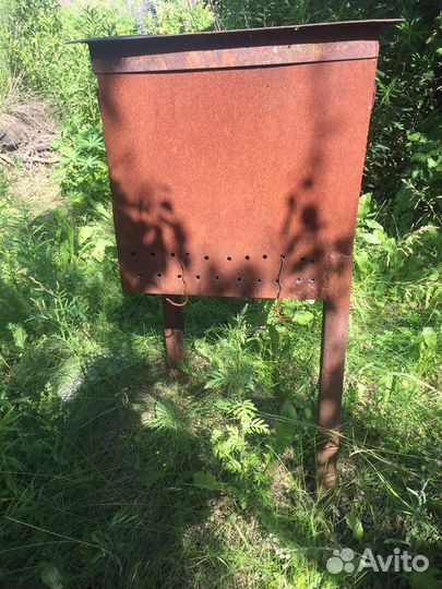 Мангал-коптильня