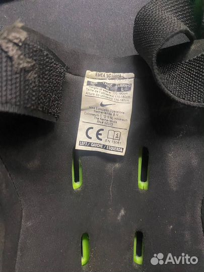 Щитки футбольные Nike