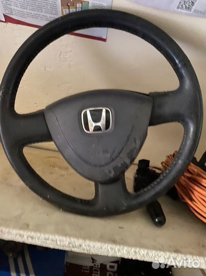 Руль на honda fit