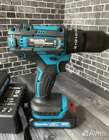 Аккумуляторный шуруповерт Makita 36v